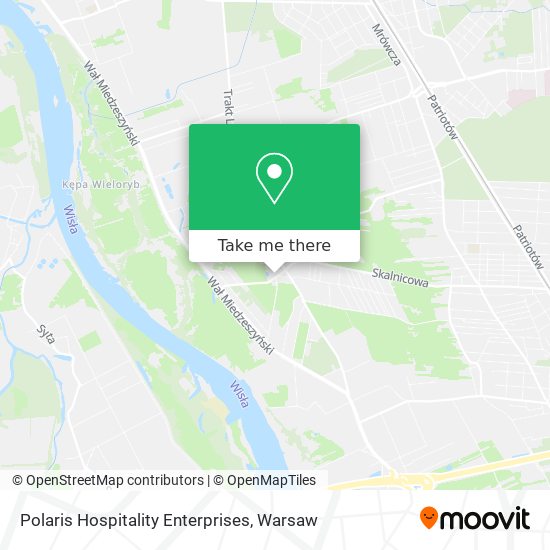 Polaris Hospitality Enterprises map