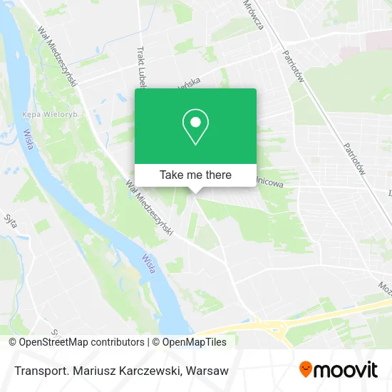 Transport. Mariusz Karczewski map