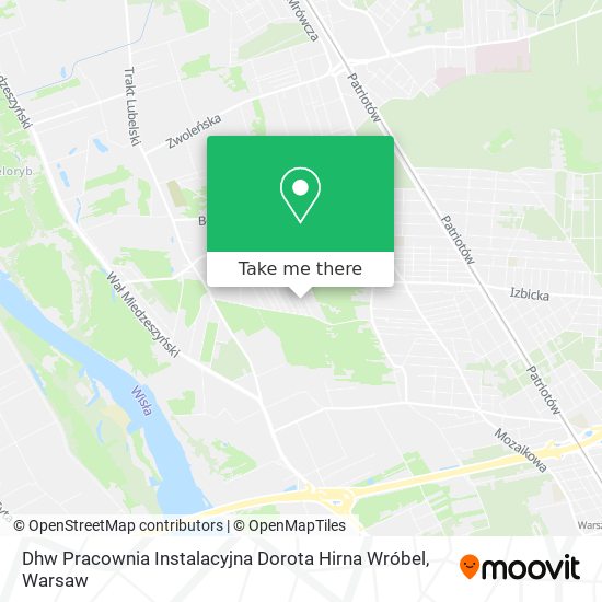 Dhw Pracownia Instalacyjna Dorota Hirna Wróbel map