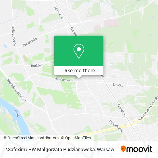 \Safexim\ PW Małgorzata Pudzianowska map