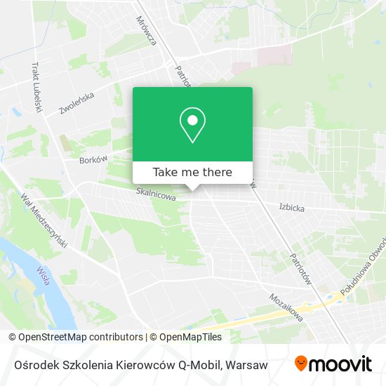 Ośrodek Szkolenia Kierowców Q-Mobil map