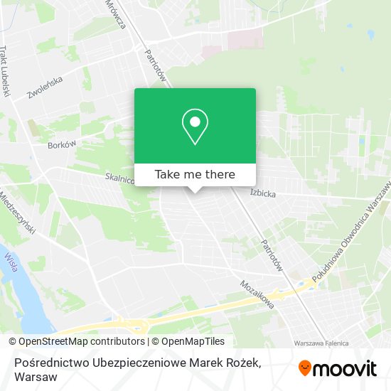 Pośrednictwo Ubezpieczeniowe Marek Rożek map