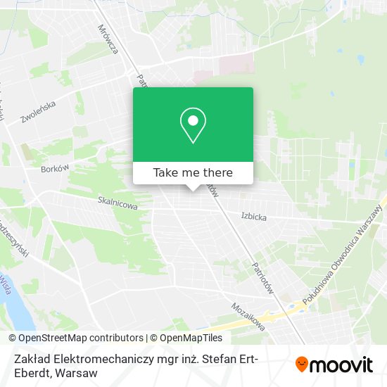 Zakład Elektromechaniczy mgr inż. Stefan Ert-Eberdt map