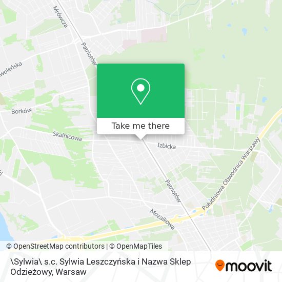 \Sylwia\ s.c. Sylwia Leszczyńska i Nazwa Sklep Odzieżowy map