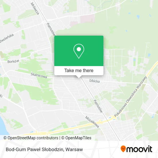 Bod-Gum Paweł Słobodzin map
