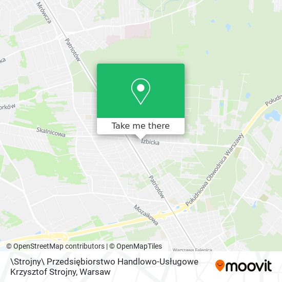 \Strojny\ Przedsiębiorstwo Handlowo-Usługowe Krzysztof Strojny map