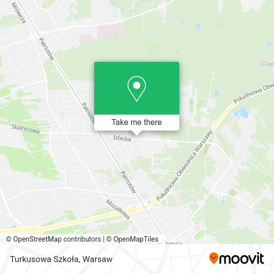 Карта Turkusowa Szkoła