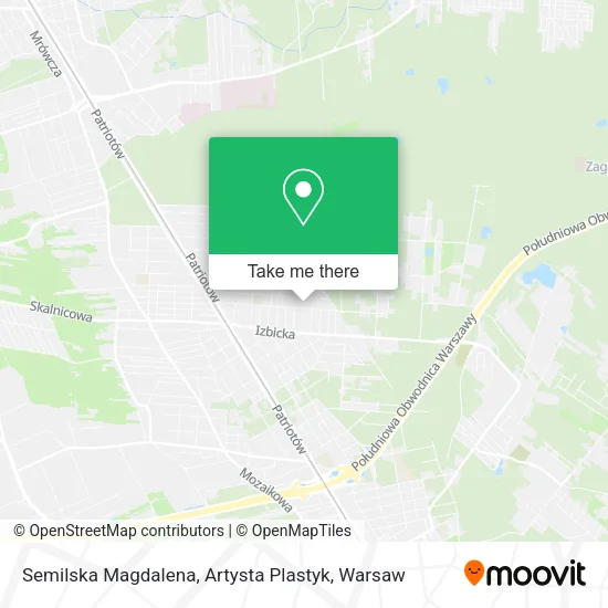 Semilska Magdalena, Artysta Plastyk map
