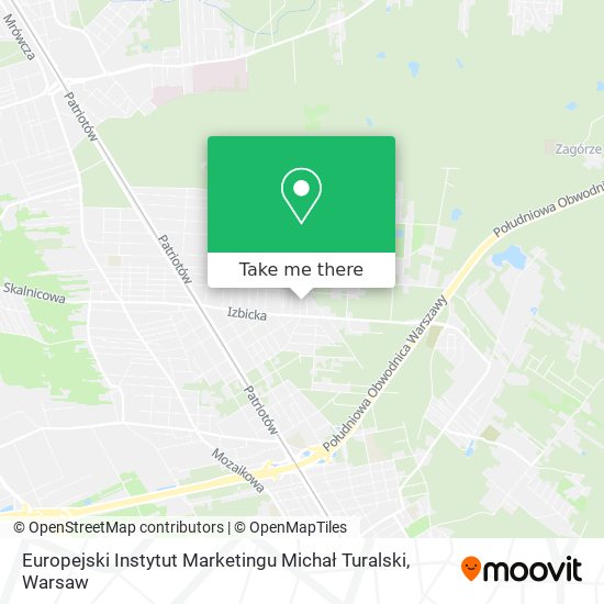 Europejski Instytut Marketingu Michał Turalski map