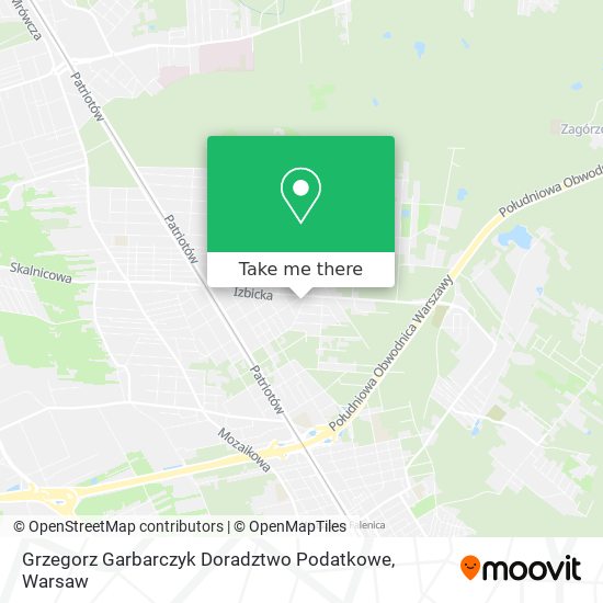 Grzegorz Garbarczyk Doradztwo Podatkowe map