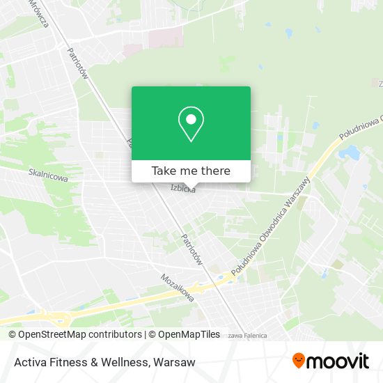 Activa Fitness & Wellness map