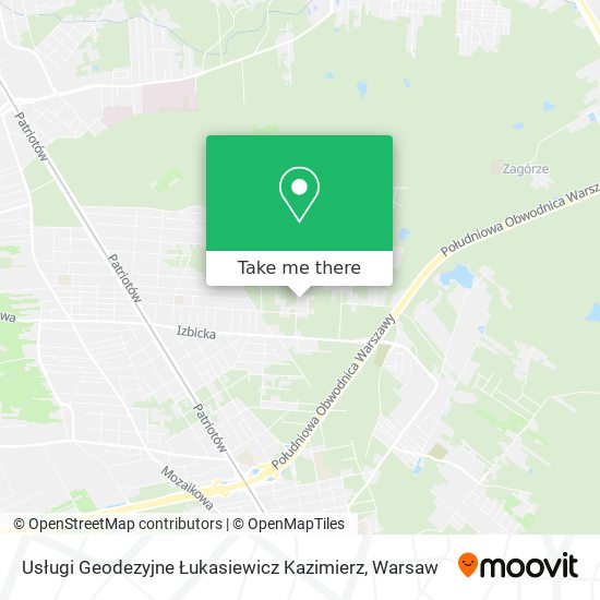 Usługi Geodezyjne Łukasiewicz Kazimierz map