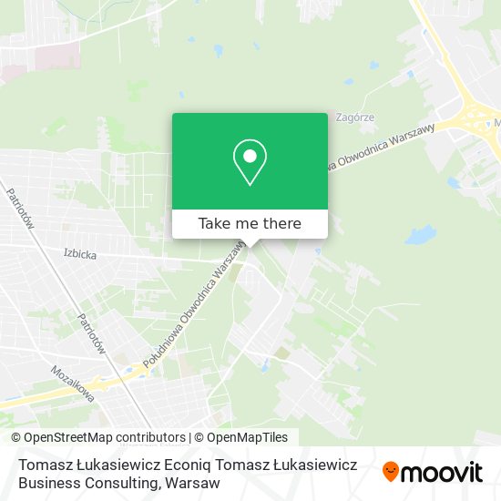 Tomasz Łukasiewicz Econiq Tomasz Łukasiewicz Business Consulting map