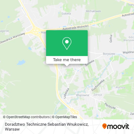 Doradztwo Techniczne Sebastian Wnukowicz map