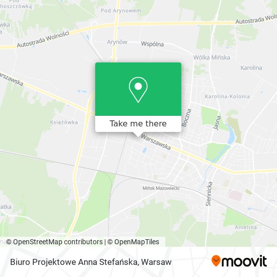 Biuro Projektowe Anna Stefańska map