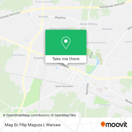 Mag Sc Filip Maguza I map