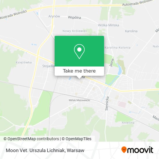 Moon Vet. Urszula Lichniak map