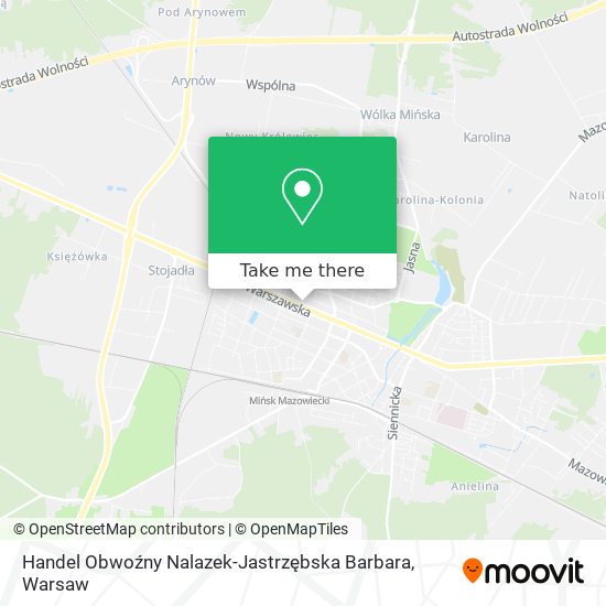 Handel Obwoźny Nalazek-Jastrzębska Barbara map