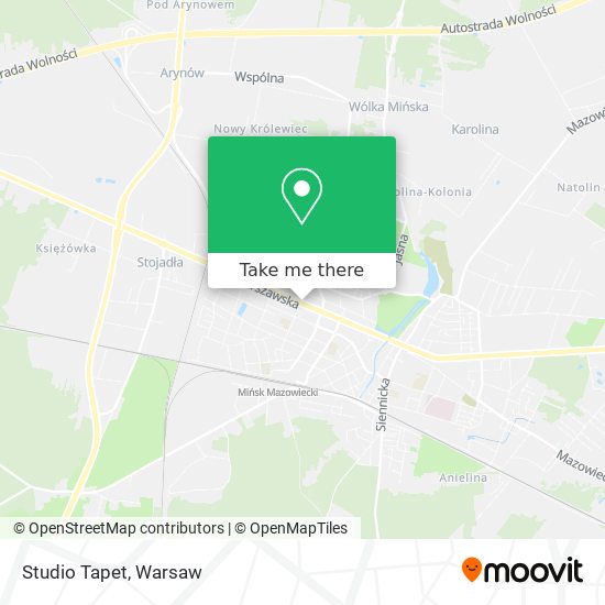 Studio Tapet map