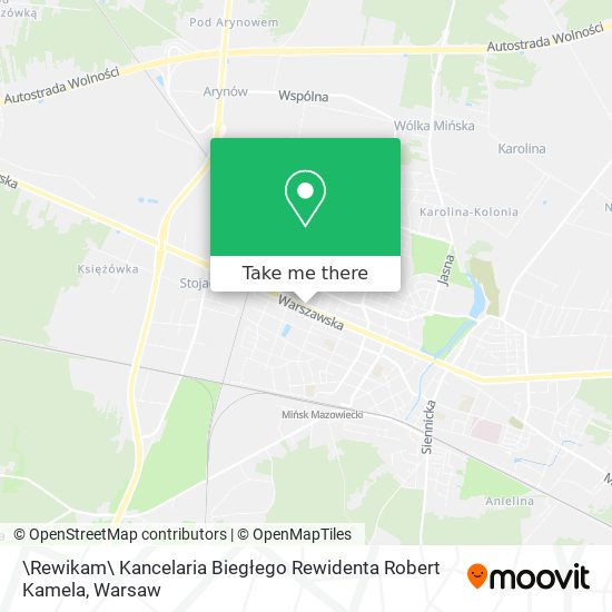 \Rewikam\ Kancelaria Biegłego Rewidenta Robert Kamela map