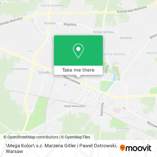\Mega Kolor\ s.c. Marzena Gitler i Paweł Ostrowski map