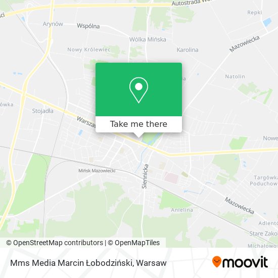 Mms Media Marcin Łobodziński map