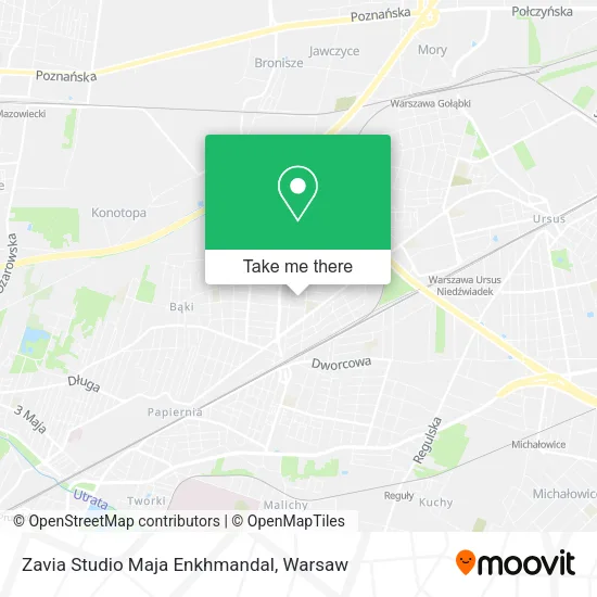 Карта Zavia Studio Maja Enkhmandal