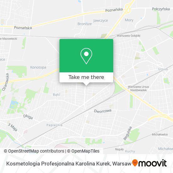 Kosmetologia Profesjonalna Karolina Kurek map