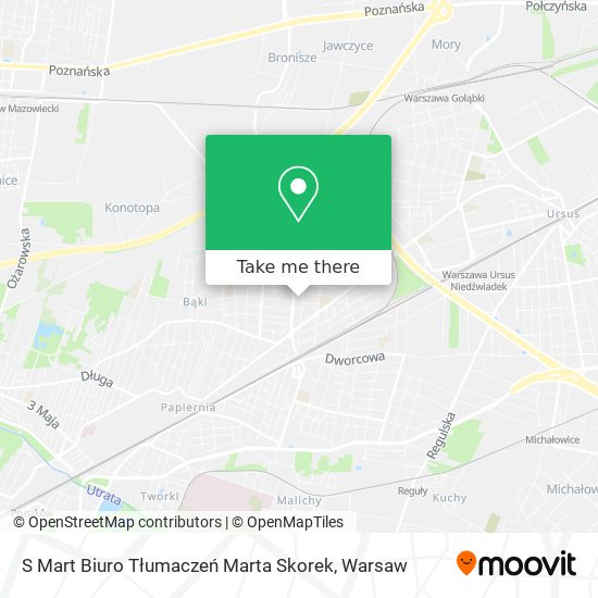 S Mart Biuro Tłumaczeń Marta Skorek map