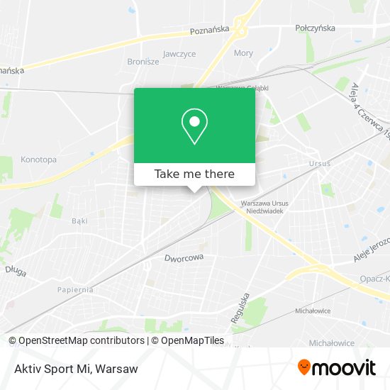 Aktiv Sport Mi map