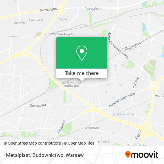 Metalplast. Budownictwo map