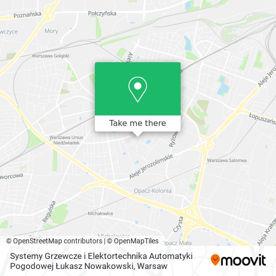 Systemy Grzewcze i Elektortechnika Automatyki Pogodowej Łukasz Nowakowski map