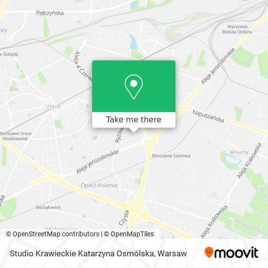 Studio Krawieckie Katarzyna Osmólska map