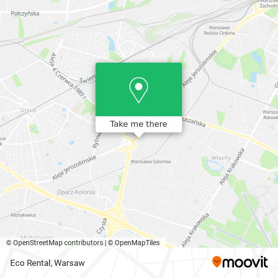 Eco Rental map