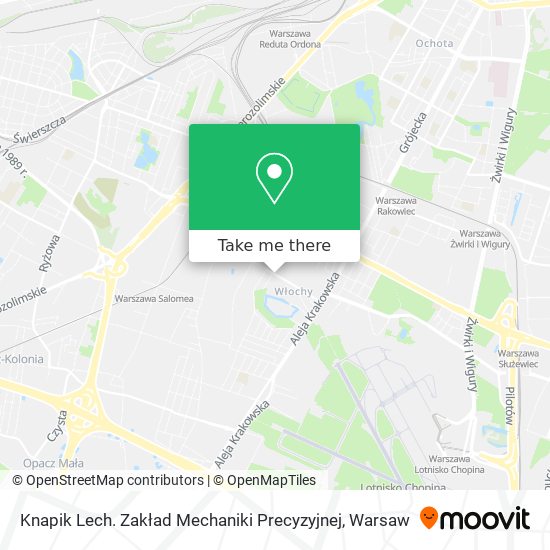 Knapik Lech. Zakład Mechaniki Precyzyjnej map