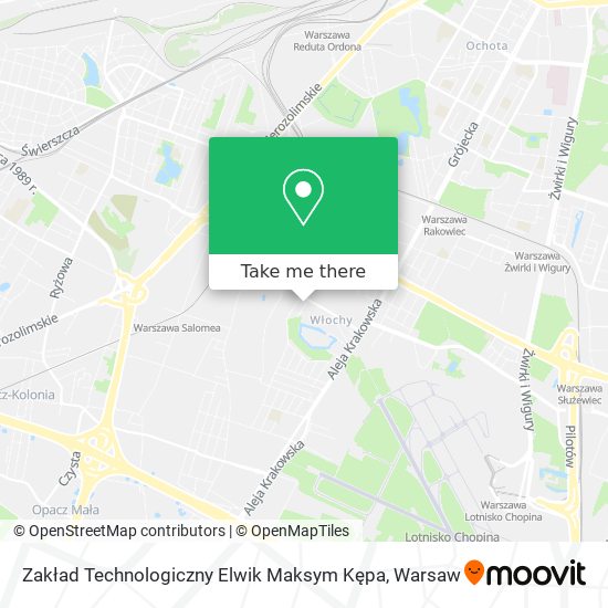 Zakład Technologiczny Elwik Maksym Kępa map