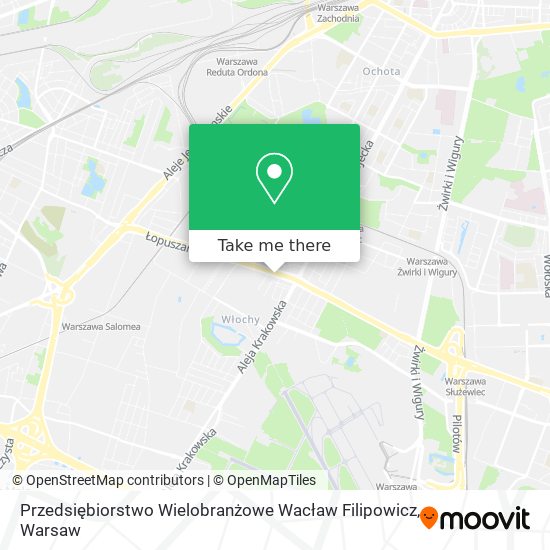 Przedsiębiorstwo Wielobranżowe Wacław Filipowicz map