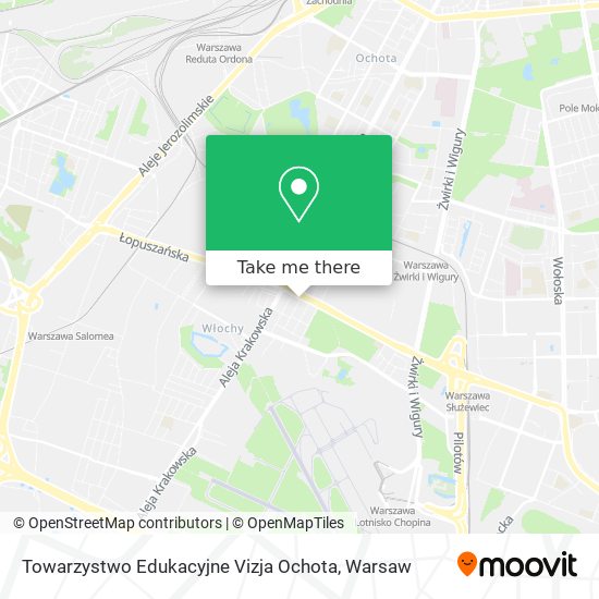 Towarzystwo Edukacyjne Vizja Ochota map