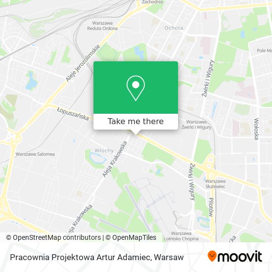 Pracownia Projektowa Artur Adamiec map