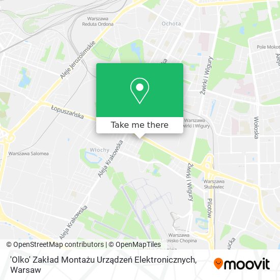 'Olko' Zakład Montażu Urządzeń Elektronicznych map