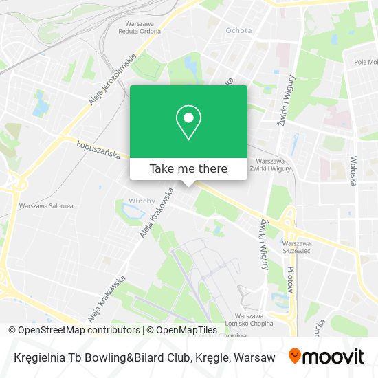 Kręgielnia Tb Bowling&Bilard Club, Kręgle map