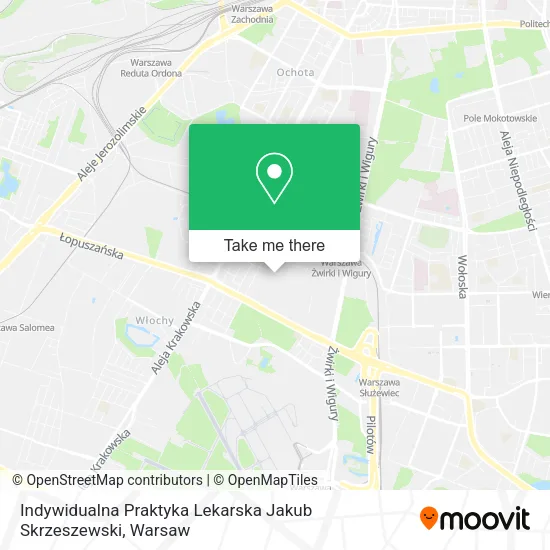 Indywidualna Praktyka Lekarska Jakub Skrzeszewski map