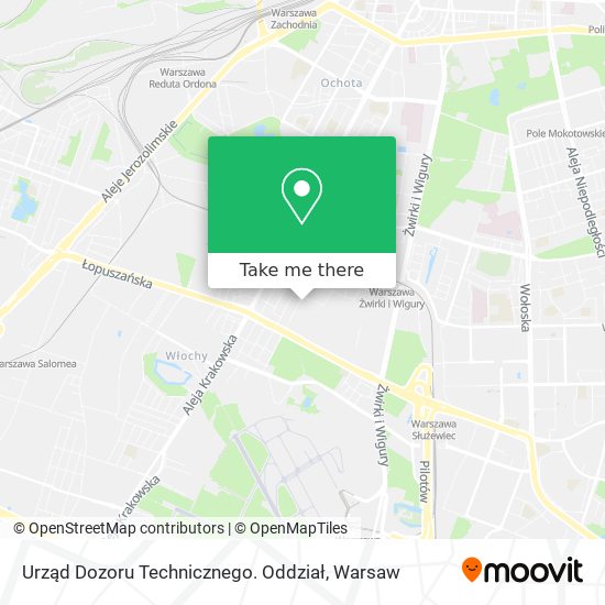 Urząd Dozoru Technicznego. Oddział map