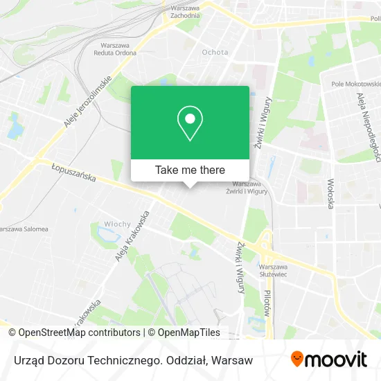 Urząd Dozoru Technicznego. Oddział map
