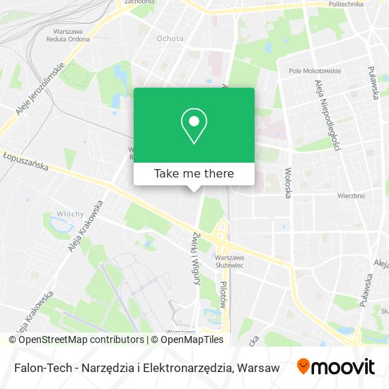 Falon-Tech - Narzędzia i Elektronarzędzia map