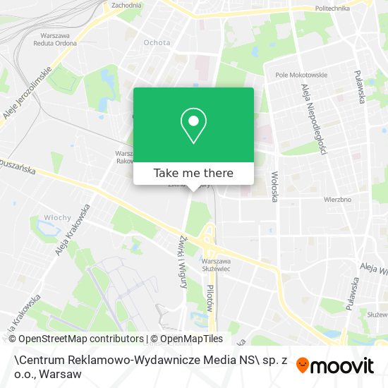 \Centrum Reklamowo-Wydawnicze Media NS\ sp. z o.o. map