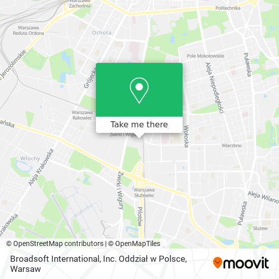 Broadsoft International, Inc. Oddział w Polsce map