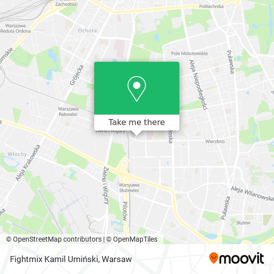 Fightmix Kamil Umiński map