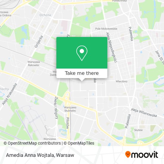 Amedia Anna Wojtala map