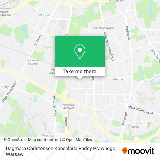 Dagmara Christensen Kancelaria Radcy Prawnego map